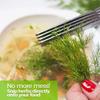 Multipurpose Cutting Shears with Stainless Steel 3/5 Layer Herb Stripper Kitchen Scissors Pepper Herb Scissors Shredded Chopped