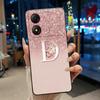New Design Letter Flower Pattern Soft Silicone Black Phone Case For ZTE Blade A34 4G Anti-scratch Shell ZTE Blade A34 4G Casing