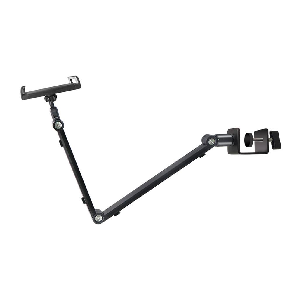 Long Arm Phone Mount Clip Type Tablet Phone Desktop Stand 360 Degree Rotatable Folding Stand