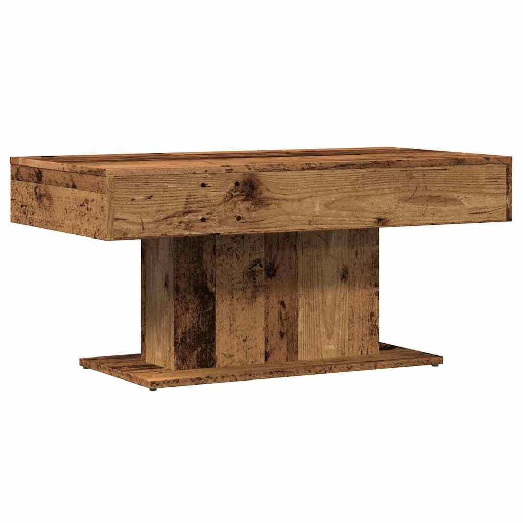 Couchtisch im Altholz-Look 96 x 50 x 45 cm Holzwerkstoff