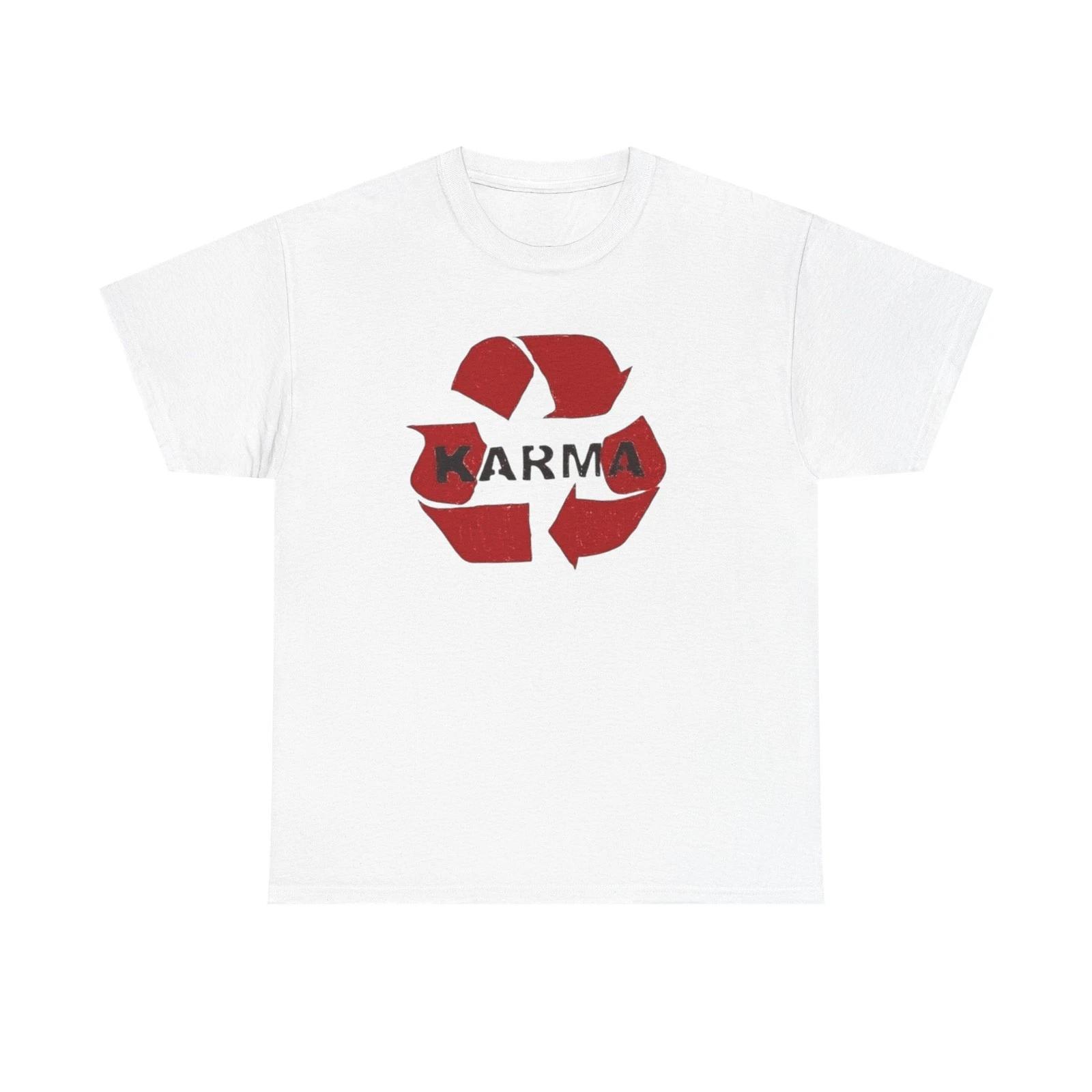 

Karma T Shirt Graphic Unisex Heavy Cotton Tee NEW GIFT S