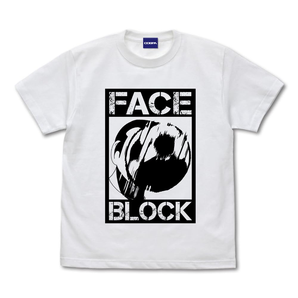 

Футболка Cospa Captain Tsubasa Season 2 Junior Youth Edition Face Block WHITE M size [Официальная] белый