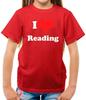 Ich liebe Lesen - Kinder T-Shirt - Buch Bücher Leser Lesen Schriftsteller Autor