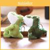 Green Cartoon Cute Crocodile Soft Plush Keychain Pp Cotton Filling Bags Gift