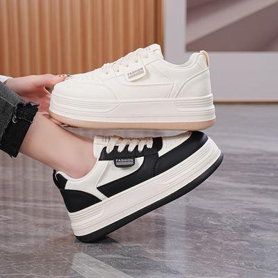 Herbst neue lässige Ins Plateau Muffin Schuhe Studenten Board Schuhe MR