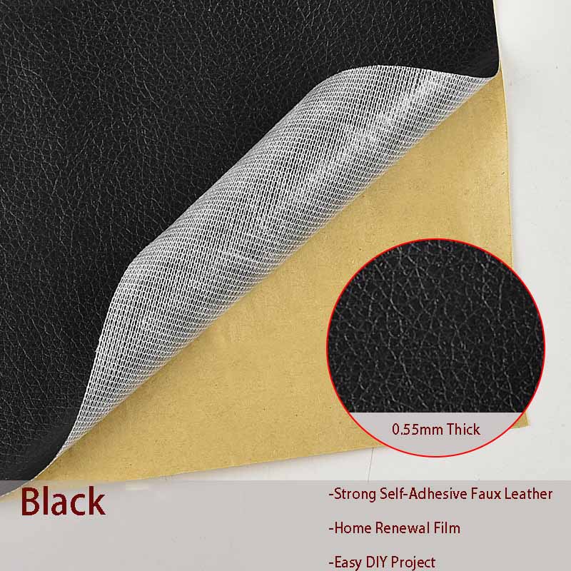 Instant Furniture Repair Film - Strong Self-Adhesive Faux Leather for DIY Sofa Restoration Furniture Resurfacing Resistant Renewal