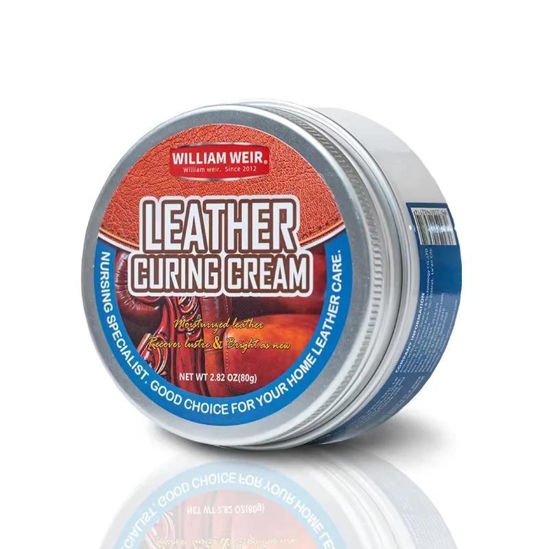80g leather Care Cream Portable leather Maintenance Oil Polishing Brightening Suitable For Sofa leather Clothing Etc 80G-A
