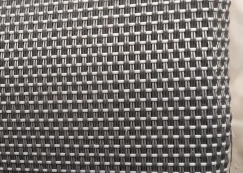 PVC Outdoor Waterproof Mesh Fabric for Arch Chairs Office Leisure Chairs, Beach Reclining Chairs, Pet Net Bed Fabric