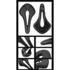 PU Leather Bike Saddles Seat Pad Breathable Comfortable Bicycles Saddles Cycling Cushion Shockproof Bike Cushion