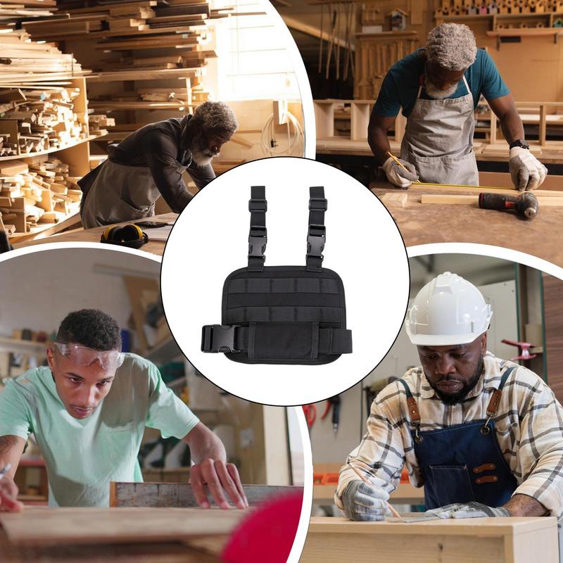 Adjustable Waist Tool Bag Maintenance Tool Bag Portable Adjustable Heavy-Duty Organizer For Warehouse Repair Work Gardening