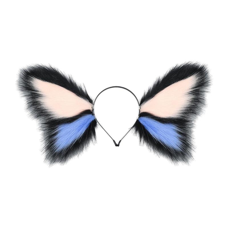 

Devil Hairbands Adorkable Photo Props Halloween Anime Headbands Party Headpiece Furry Headbands for Music Festivals