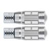 2pcs Car LED Light Bulb T10 5730 5630 10SMD Super Bright for Reading License Plate Lamp Blue