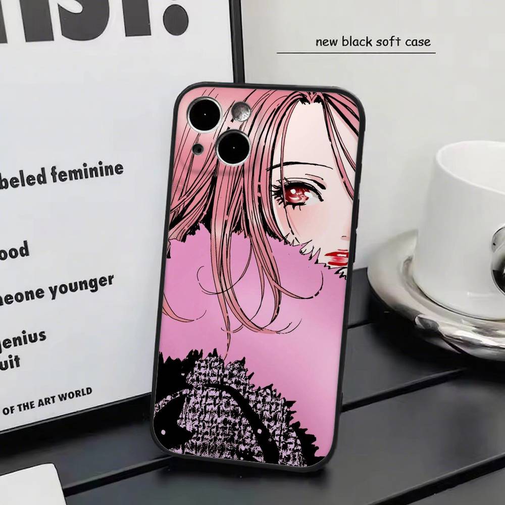 Cute Anime Girl K-Komatsu N-Nana Phone Case Silicone Soft For IPhone 17 Air 16 15 14 13 12 11 Plus Pro Max Plus