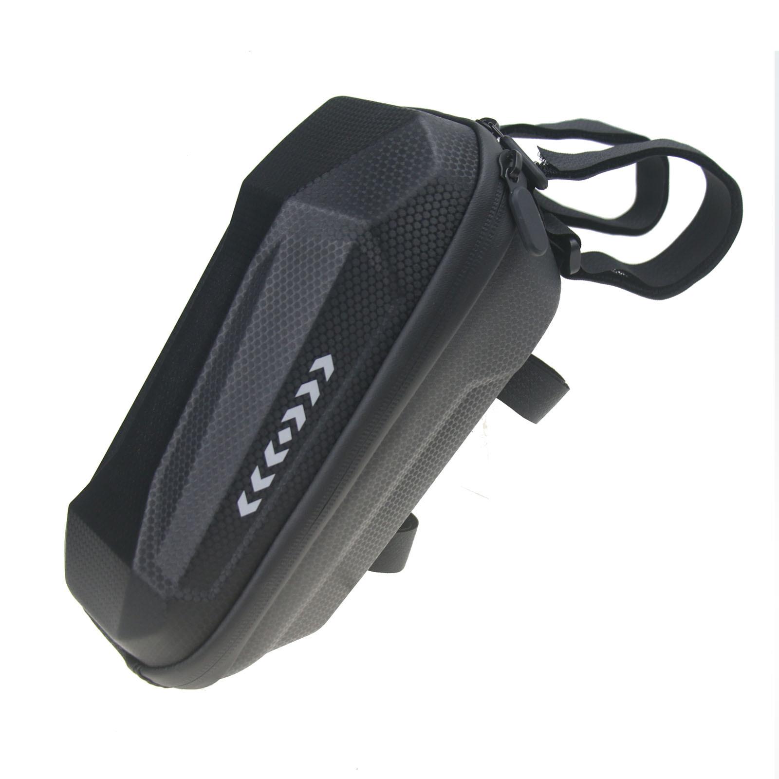 Bicycle Handlebar Bag Waterproof EVA Hard Shell Quick Release Multi-Mount Front Storage Bag Universal for Xiaomi Electric Scoote