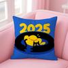 Cute cat illustration Cushion Cover Pillow Case Soft Friendly Fabric  Concealed Zipper