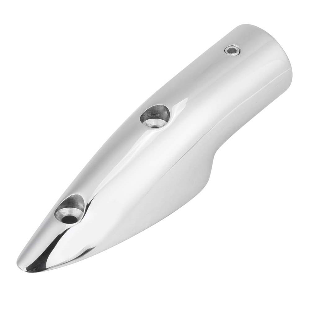 Boat Hand Rail End  316 Stainless Steel Marine Boat Hand Rail End Top Mount Hardware Fitting For 22mm Outside Diameter Tubing Or Pipe