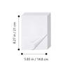 20 Blatt A4 Diamantbild Release Paper Antihaft Schutzfolie für Diamantmalerei Zubehör Kreuzstich DIY Zubehör