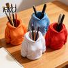 Stationery Organizer 3D Printed Hoodie Pen Holder, Women Hooded Sweatshirt Pencil Storage Office Desk Container Container, Box for Home Student Holder