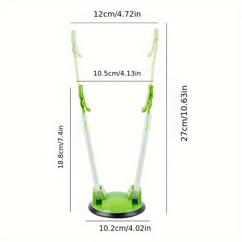 Baggy Rack, Countertop Vertical Food Bag Holder, Adjustable, For Kitchen Counter And Cabinet,Garbage Bags And Food Storage Bags