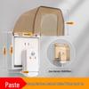 Type 86 Waterproof Self-Adhesive Switch Cover, Splash-Proof Box for Bathroom