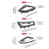 51167155643 Car Shift Lever Bezel Trim Gear Selector Switch Shifter Cover For BMW 3 Series E90 E92 E93 F35 F30 F34 F32 F36