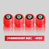 For Skoda Car Tire Valve Cap Luminous Valve Core Cover Kamiq Karoq Octavia 2 3 Rapid Scala Kami Fabia VII VRS Xknp33