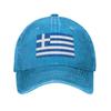 Custom Classic Cotton Flag Of Greece Baseball Cap for Men Women Adjustable Adult Dad Hat Outdoor