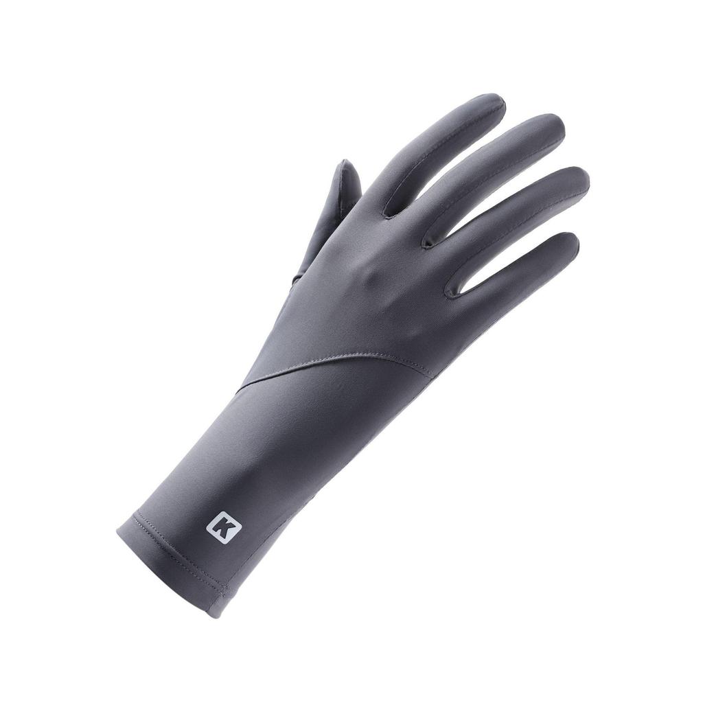 Women's UV Protective Ice Silk Cycling Gloves – Sweat-Absorbent, Breathable, Non-Slip, Flip-Top Sun Protection for Summer