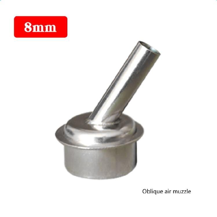 3/4/5/7/8/10mm Bent Curved Heat Nozzle Set for Quick 861 Rework Station - 6pcs