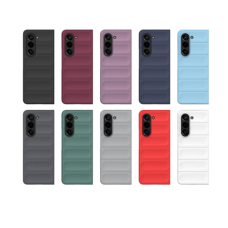 For Samsung Galaxy Z Fold5 Case Samsung Galaxy Z Fold5 4 3 5G Cover Luxury Matte PC Shockproof Protective Hard Phone Back Cover