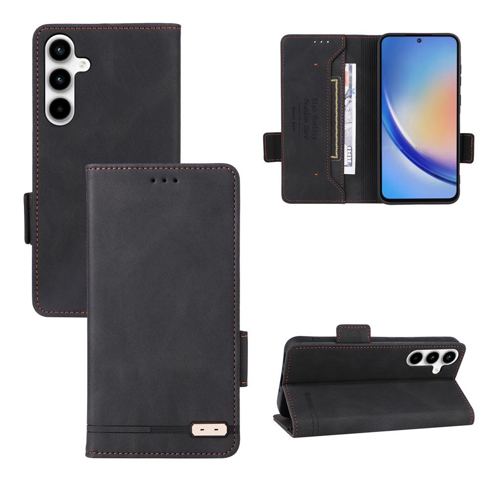 Samsung A35 5G Magnetic Flip Leather Case with Card Slot