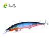 HENGJIA 8ks Nástraha Minnow s 3D očima Háček Bionická Nástraha na Štiku Okouna Rybářský Nástroj