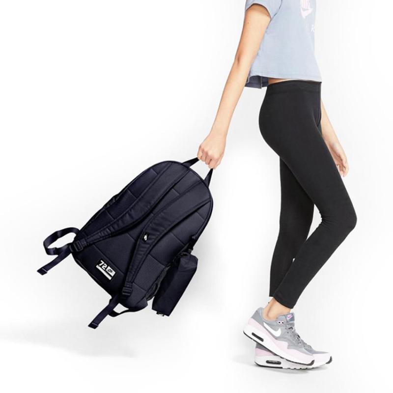 Nike Polyester Backpack Regular Unisex Obsidian Color Lightweight Casual BA6032-451