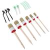 13PCS Set Car Cleaning Detailing Brush Set Reusable Flexible for Washing Waxing Dusting