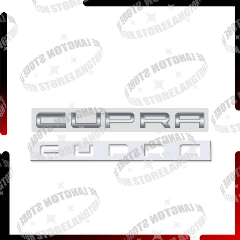For NEW Ateca Ibiza Arona Tarraco Leon Mii Arosa VZ5 Acceessories Badge Letter Car Body Emblem 3D Metal Tail Sticker