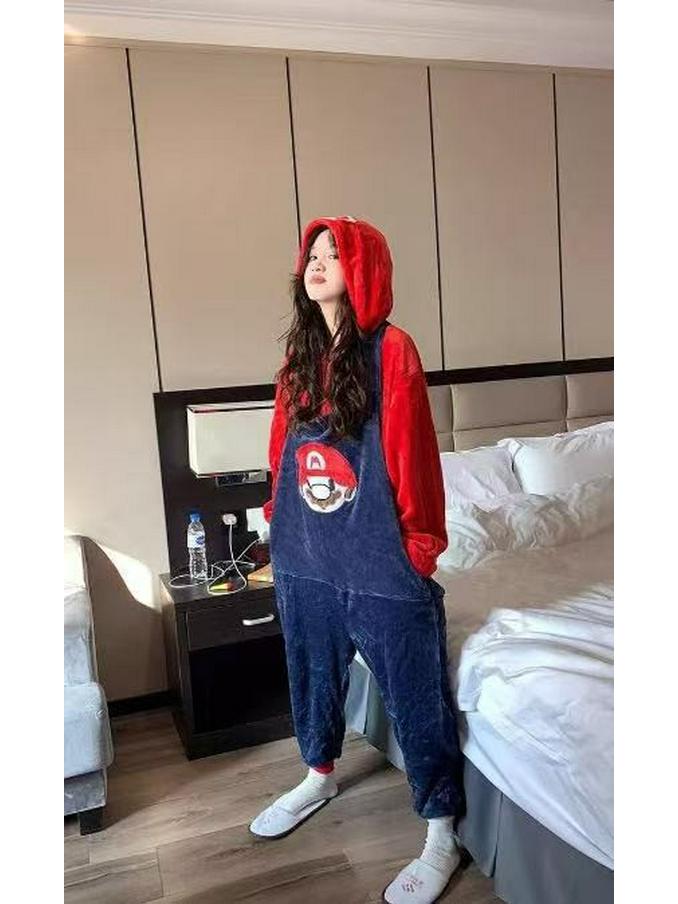 2025 Flanell Santa & Grinch Weihnachten Rentier Performance Pyjamas für Paare