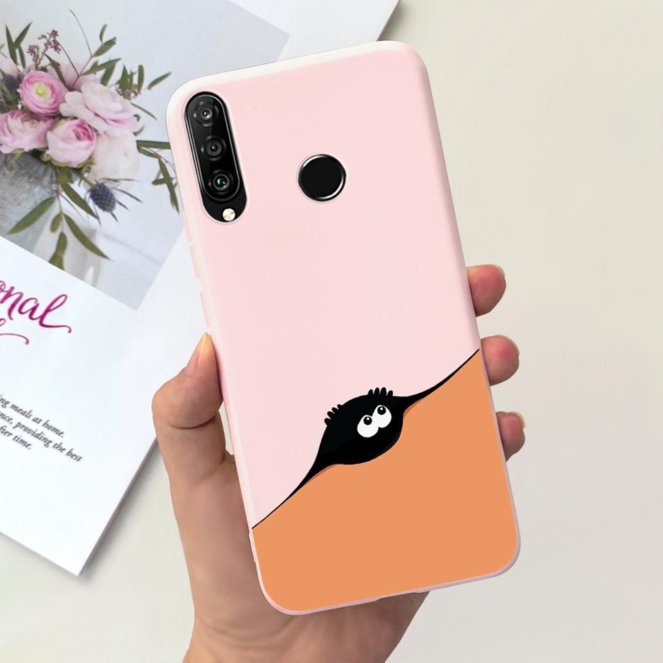 For Huawei P30 Lite Case Cute Dinosaur Cartoon Cover Soft TPU Phone Case For Huawei P30 Pro P 30 Lite P30Lite Shell Fundas Coque