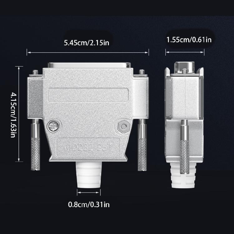 Mixed D-Sub Connector 30Amp - 9W4 Male/Female 5+4 Pin Power Mixed Contact PCB Mount Lock for Stability