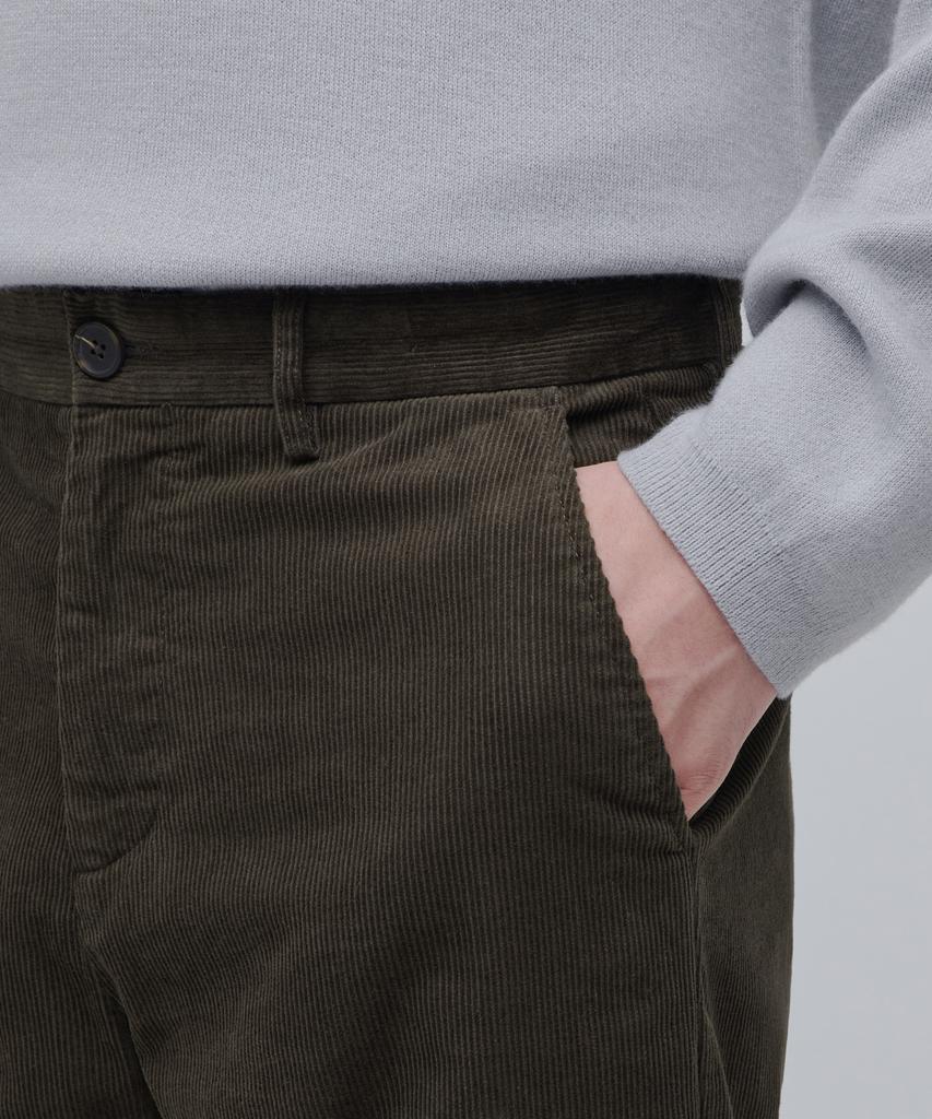 MUSINSA STANDARD Regular Fit Corduroy Pants [Dusty Khaki]