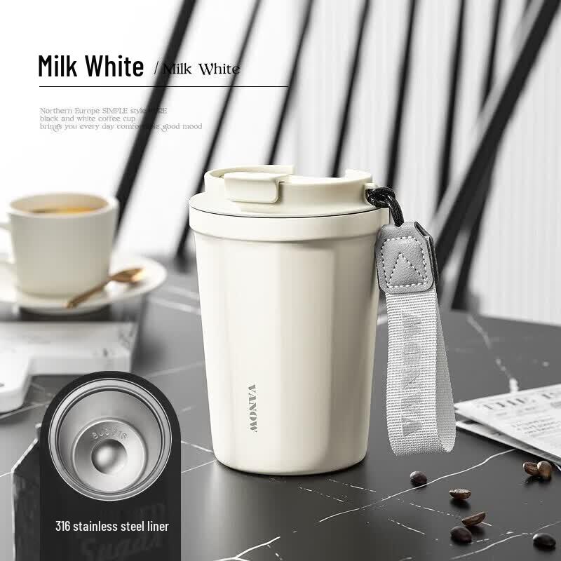 

Vanow 316 Stainless Steel Insulated Portable Coffee Tumbler