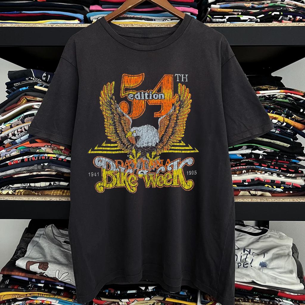 Eagle Bike Week Washed T-Shirt Black L