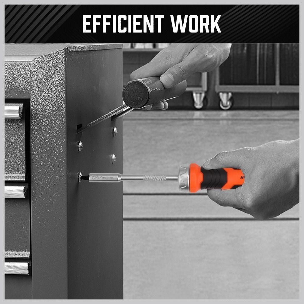 Built-in Magnet Screwdriver Set Cross Shaped Multifunctional Screwdriver Screw Removal