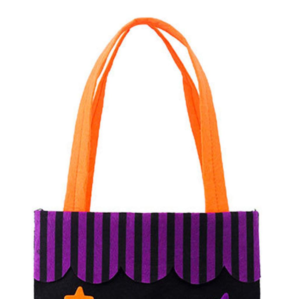 Halloween Candy Bag 9.8in High 8.1in Wide Nonwovens 22lb Load Bearing Halloween Party Bag for