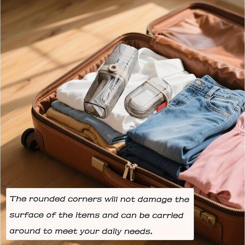 Set de Almacenamiento de Viaje de 4 Piezas, Jabonera Portátil y Estuche para Cepillo de Dientes con Drenaje, Ideal para Dormitorio, Gimnasio y Baño