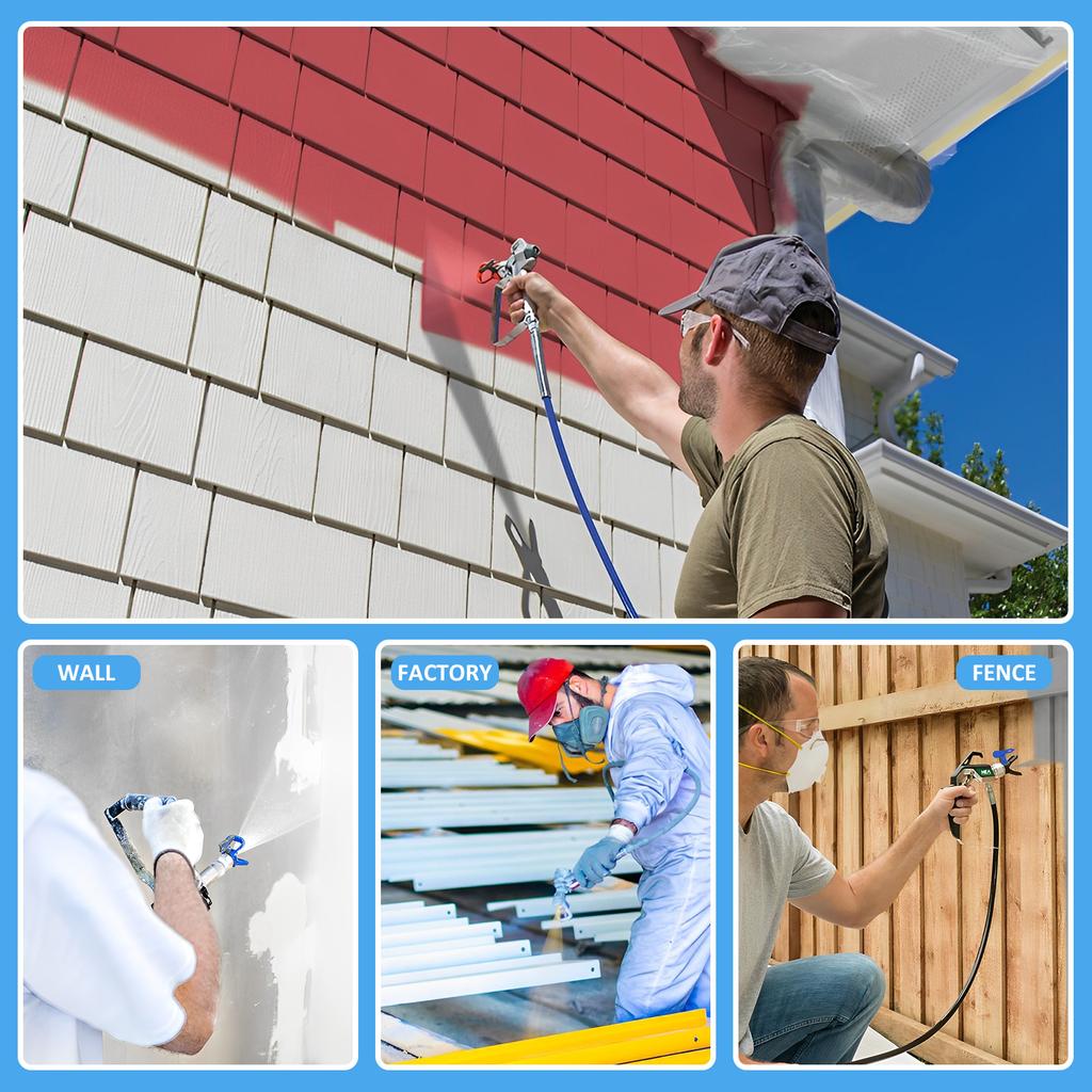 13Pcs Airless Paint Nozzle Set Reversible Spraying Machine Tips Paint Sprayer Nozzle Airless Sprayer Spraying Machine Parts Tool