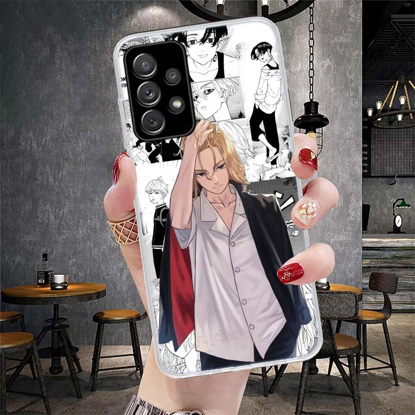 Anime Tokyo Aevengers Phone Case For Samsung Galaxy A12 A22 A32 A52 A72 A02S A51 A50S A71 A70 A31 A20S Note 20 Ultra S10 A10S Ga