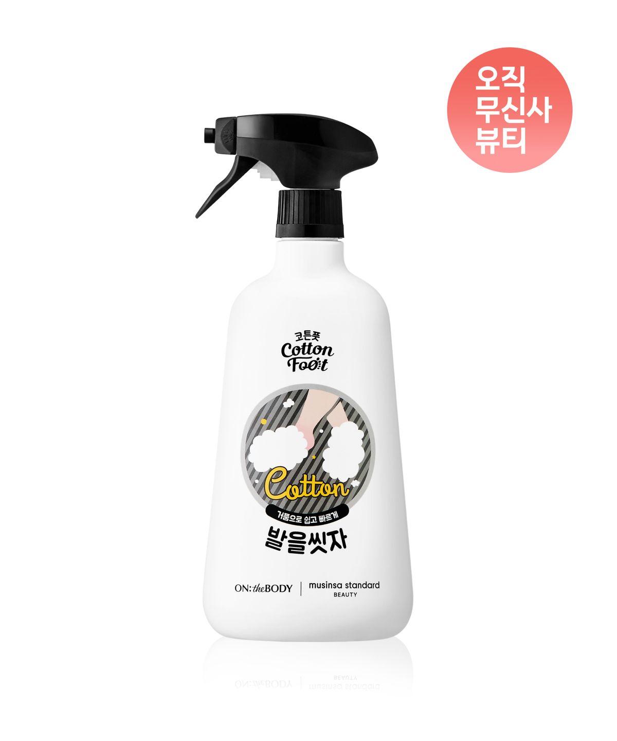 [On the Body Collaboration] Cotton Foot Let s Wash Our Feet Foot Shampoo 750ml