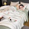Princess Version Summer Cool Quilt Soft Washed Ice Silk Machine Washable For Women Girl Air-Conditioned Quilt Comforter Bedding