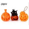 Flameless Pumpkin Night Light Halloween Light, LED Lamp, Decorative Creepy Lamp Atmosphere for Holiday Party Home Decor