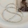 Sweet Cool Heart Stackable Necklace Temperament Clavicle Chain Collar Necklace